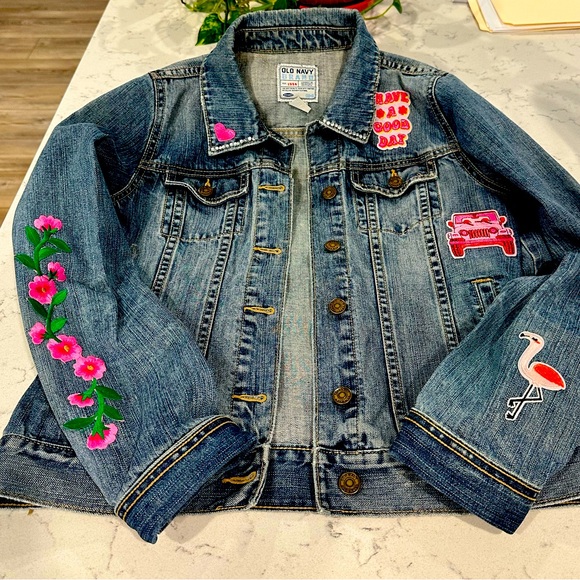 Custom Olive Pink Jacket